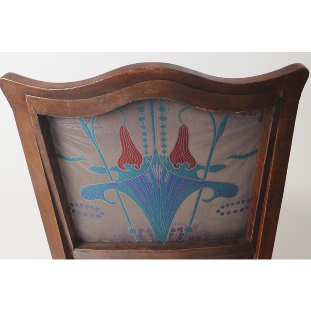 Wood Art Nouveau Liberty Chair, Germany, 1900s For Sale - Image 7 of 18