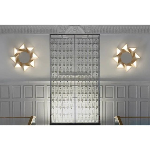 Gold Tetra Wall Light by Emilie Cathelineau For Sale - Image 8 of 9