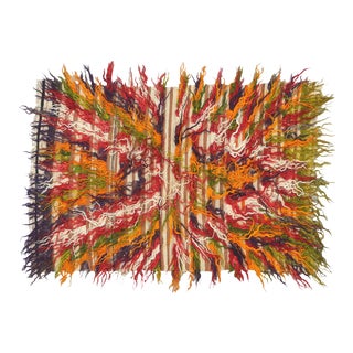 1960s Turkish Tulu Rug For Sale