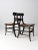 Antique Stencil Painted Chairs Pair For Sale - Image 9 of 13