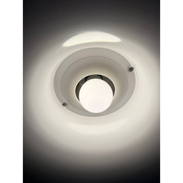 White Campana Hanging Lamp by Joe Colombo for Stilnovo, Italy, 1970s For Sale - Image 12 of 18