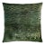 Kevin O'Brien Woodgrain Faux Bois Evergreen Cut Velvet 20" Pillow For Sale