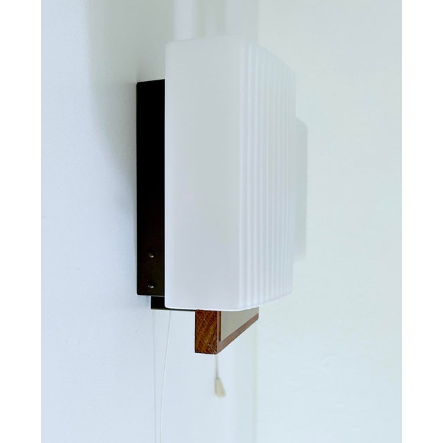 Vintage Danish Glass Sconces, 1960s, Set of 2 For Sale - Image 17 of 18