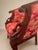 Early 20th Century Carved Mahogany Swan Barrel Chair For Sale - Image 9 of 14