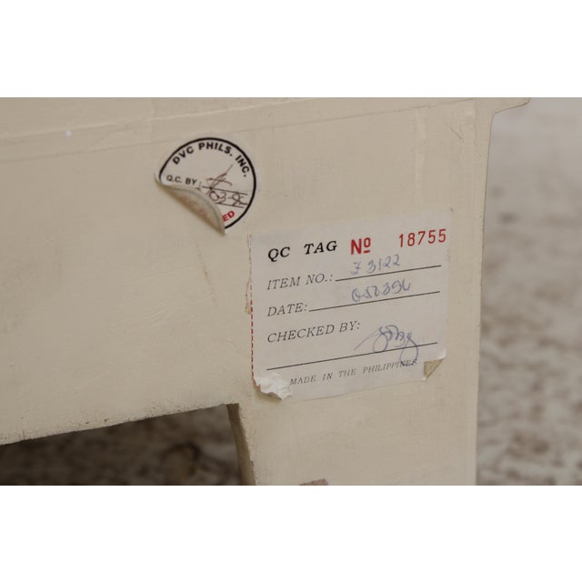 Neoclassical Tessallated Stone Top French Provincial Commode Dresser For Sale - Image 18 of 18