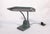 Industrial Dazor Desk Lamp Model 1001, c. 1950's, with two prong adjustable head, button activating switch, florescent...