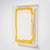 Yellow rectangle on a white ground. Medium: Aquagravure. Signed and dated Bram Bogart '96 lower right. Numbered 20/30...