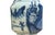 Chinese Blue White Porcelain Hexagonal Figural Graphic Art Vase For Sale - Image 11 of 15