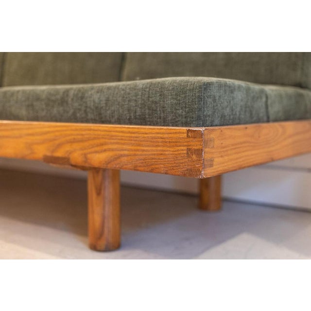 L09 Three-Seater Bench in Blond Elm by Pierre Chapo, 1990s For Sale - Image 6 of 8