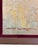 Paper 1960s Harry Winkler “CasaBlanca” Morocco MCM Print 0f Painting With Wooden Frame Urban Seaport Landscape For Sale - Image 7 of 9