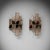 Colored Glass and Brass Wall Lamp attributed to Albano Poli, Italy, 1960s, Set of 2 For Sale - Image 3 of 9