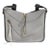 Grey Black Calfskin Medium Hammock Shoulder Bag For Sale