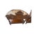 Traditional Late 20th Century Pair of Marge Carson Demilune Side Tables / Nightstands Marble Top For Sale - Image 3 of 14