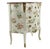 Louis XV Style Chest Three Drawer Chest with Floral Design and Natural Marble Top. Width:68cm / 26.8" Depth: 40cm / 15.7"...