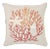 Schumacher Starfish 18" Pillow in Coral For Sale