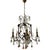 Florentine Gold Gilded Murano Glass Chandelier, 1960s For Sale - Image 14 of 14