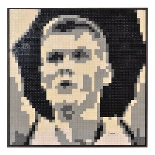 Dirk Denoyelle, Portrait of Kristaps Porzingis, 2000s, Mixed Media For Sale