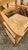 Vintage Set of 10 Light Oak Ladder-Back Rush Seat Dining Chairs For Sale - Image 17 of 18