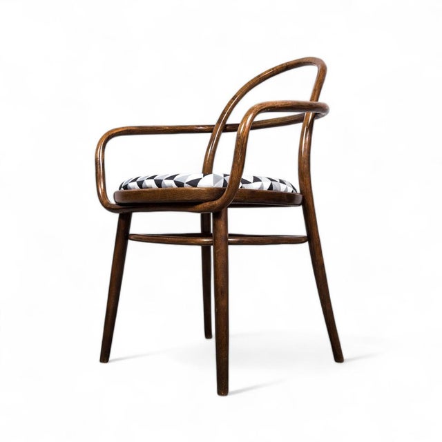 Set of Mid-Century Bentwood Armchairs by Radomír Hofman for TON, 1967 For Sale - Image 12 of 13