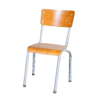 Large Stacking Dining Chair, 1950s For Sale