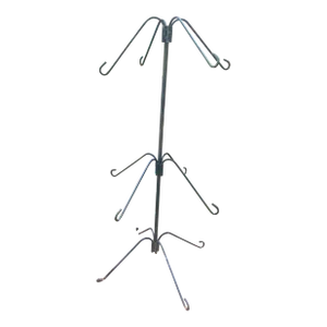 Vintage Wrought Iron Plant Hanger for 8 Plants