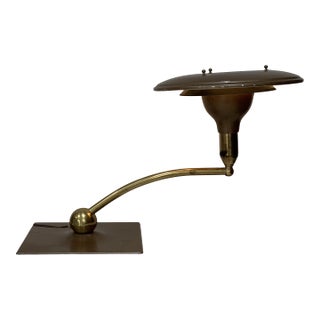 1950s Desk Lamp - "Flying Saucer Sight Light" For Sale
