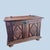 Early 20th Century Early 20th Century Wooden Antique Chest With Skeleton Key For Sale - Image 5 of 9