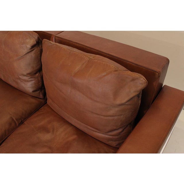 RH 302 Sofa in Leather by Robert Haussmann for De Sede, 1960s For Sale - Image 16 of 18