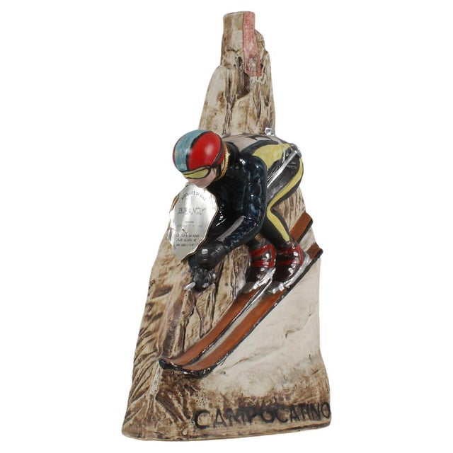 Italian Hand-Crafted and Painted Ceramic Brandy Distillery Sculpture, 1950s For Sale - Image 3 of 17