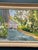 Mid-Century Modern Waterfall, 1960s, Oil Painting on Canvas, Framed For Sale - Image 3 of 13