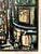 Abstract Expressionist Impasto Painting of Nighttime San Francisco For Sale In San Francisco - Image 6 of 10