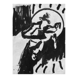 1970s Richard Snyder Abstract Painting
