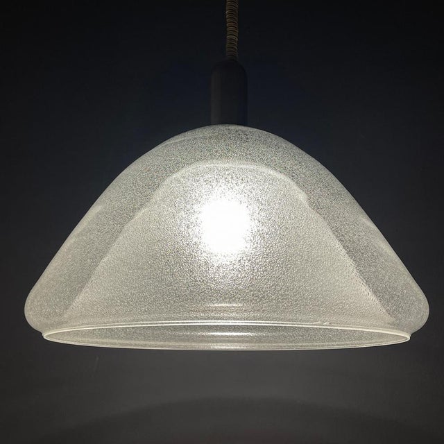 Murano Pendant Lamp attributed to Carlo Nason for Mazzega, Italy, 1960s For Sale - Image 10 of 15