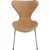 Vintage Seven Chairs in Light Anilin Leather by Arne Jacobsen, 2000s, Set of 8 For Sale - Image 6 of 18