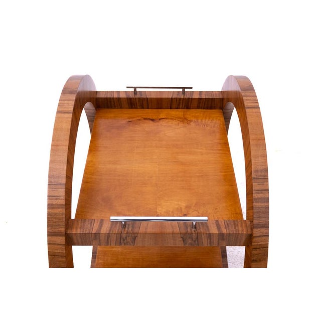 Brown 20th Century Art Deco Bar, Poland, 1950s For Sale - Image 8 of 11