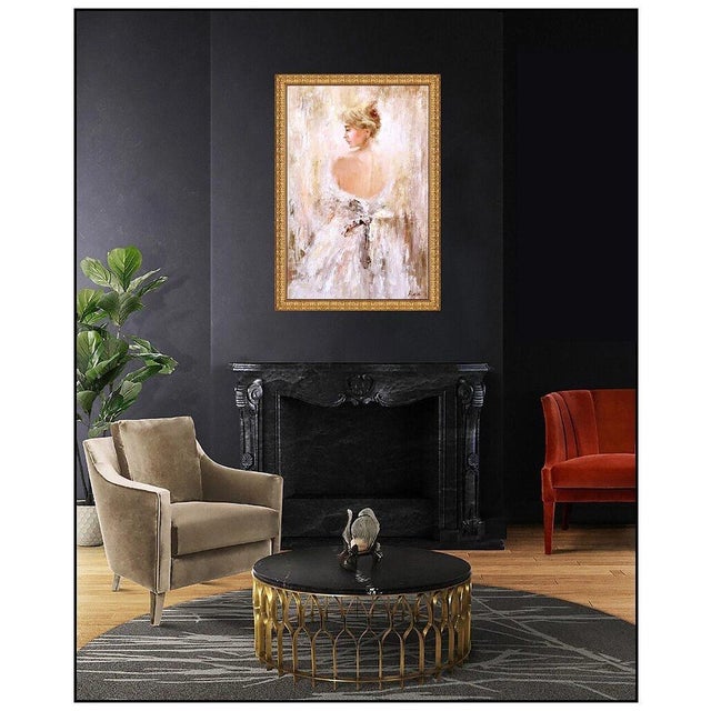 Message us to inquire about custom framing options! (Included for free with every purchase) The artwork here, "The Bride",...