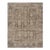 Rug & Kilim’s Oushak Style Rug in Silver-Gray With Geometric-Floral Patterns For Sale
