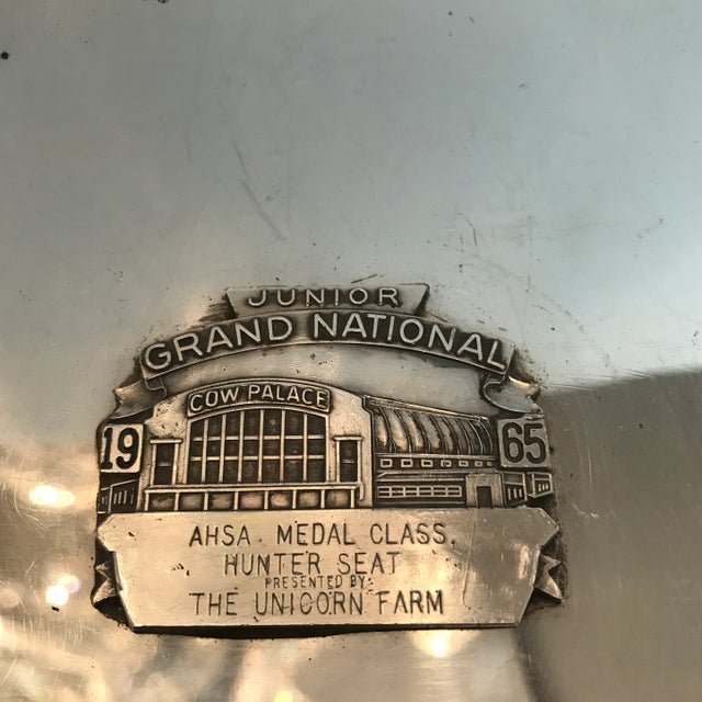 From one of the United States premier rodeo horse events from Cow Palace San Francisco Ca here is a 1965 AHSA Medal Class...