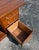 Brown Mid Century Walnut & Cane Front Credenza W Refinished Top For Sale - Image 8 of 16