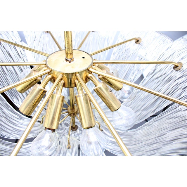 Chandelier from Kalmar, 1950s For Sale - Image 9 of 11