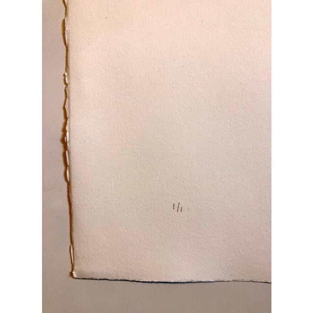 Joe Novak, Abstract Color Field Gradient Monoprint Aquatint Etching California Minimalism, 2001 For Sale In Miami - Image 6 of 10