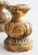 Vintage Italian Gilt Pillar Candle Holders Candlesticks - A Pair For Sale - Image 4 of 7