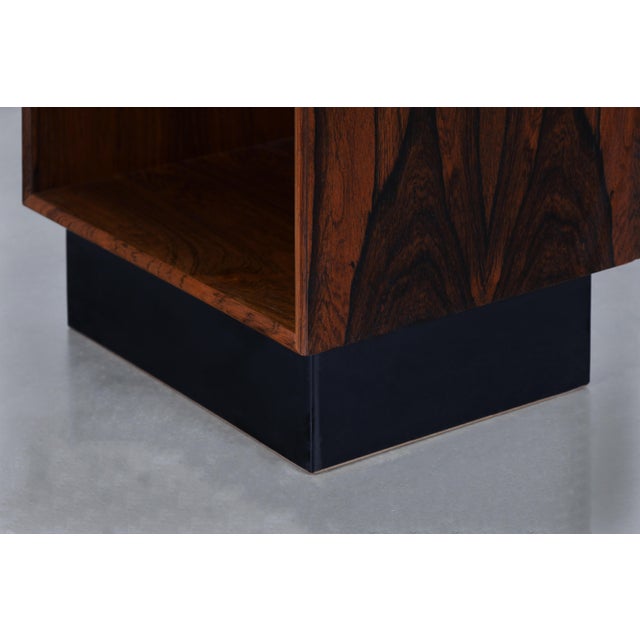 Scandinavian Modern Brazilian Rosewood Nightstands by Westnofa For Sale - Image 10 of 15