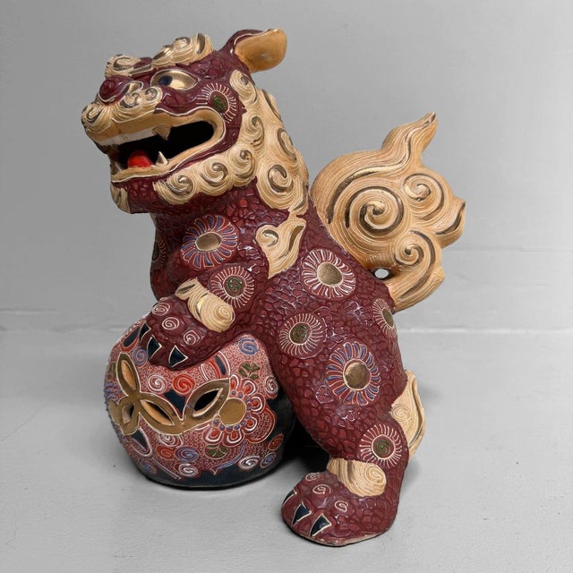 Japanese Kutani Shishi Lion, 1960-1980s For Sale - Image 10 of 10