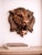 Upgrade your home décor with this stunning antique-style lion head wall mount, crafted from real metal and finished in a...