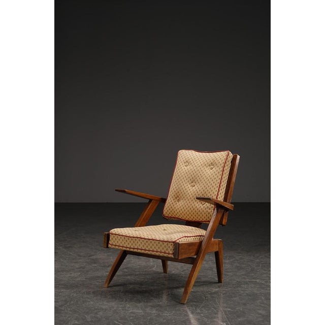 Mid-Century Armchair, 1950s For Sale - Image 4 of 14