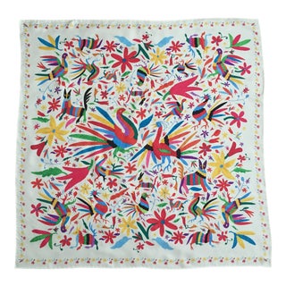 Otomi Silk Scarf For Sale