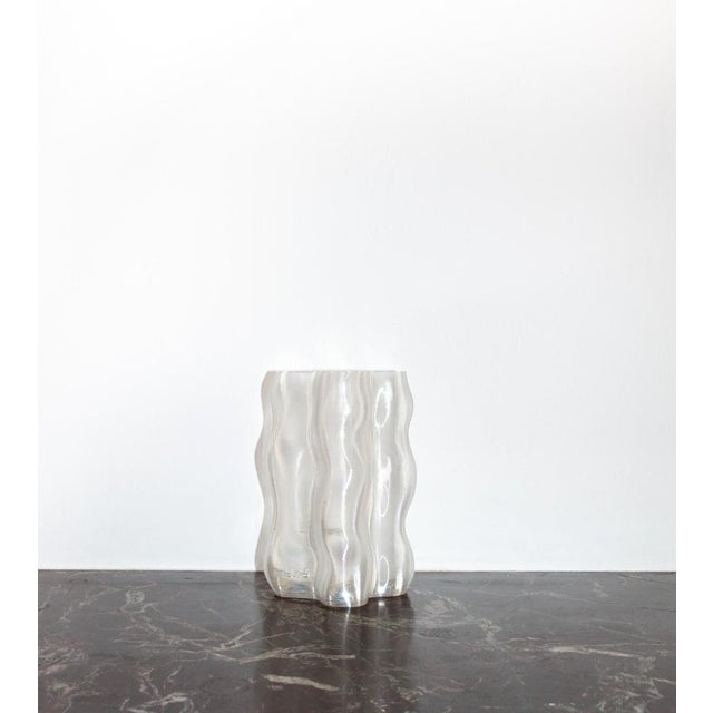 Large Amber Magma Vase by Mana For Sale - Image 15 of 18