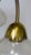 Gold Vintage Brass and Glass Table Lamp, 1920s For Sale - Image 8 of 11