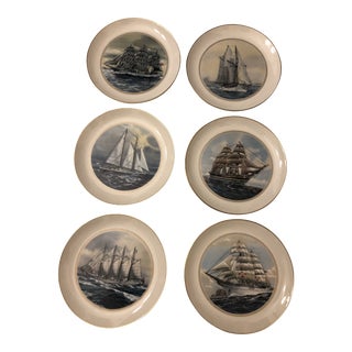 Tall Ships China Collection - Set of 6 For Sale